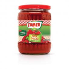 PEPPER PASTE MILD (BIBER SALCASI ACISIZ) 580CC TAMEK (TURKISH)